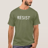 Resist (voor) en Indivisible (achter) T T-shirt (Voorkant)