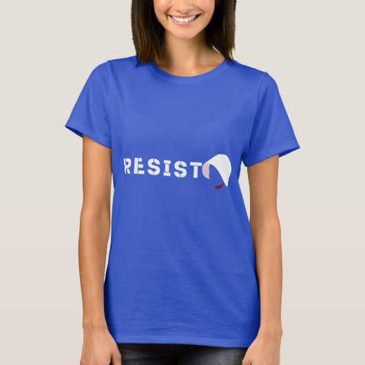 ✊ RESIST voor vrouwenrechten: een krachtige verkla T-shirt (Voorkant)