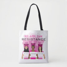 RESIST - Wij zijn het verzet - roze Petten