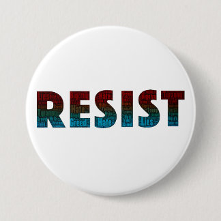 RESIST Word Art Button