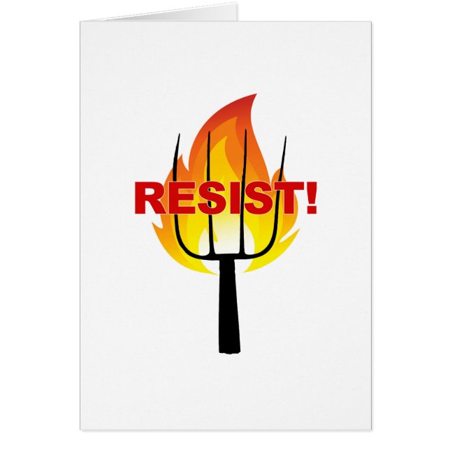 Resistance Torch and Pitchfork (Voorkant)