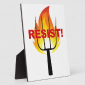 Resistance Torch and Pitchfork Fotoplaat (Zijkant)