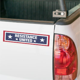 Resistance United Bumpersticker