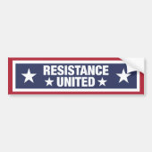 Resistance United Bumpersticker (Voorkant)