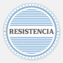 Resistencia City Pride Embleem – Argentijnse ident Ronde Sticker