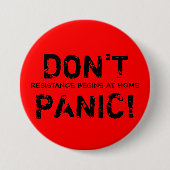 Resistentie begint thuis met Button (Voorkant)