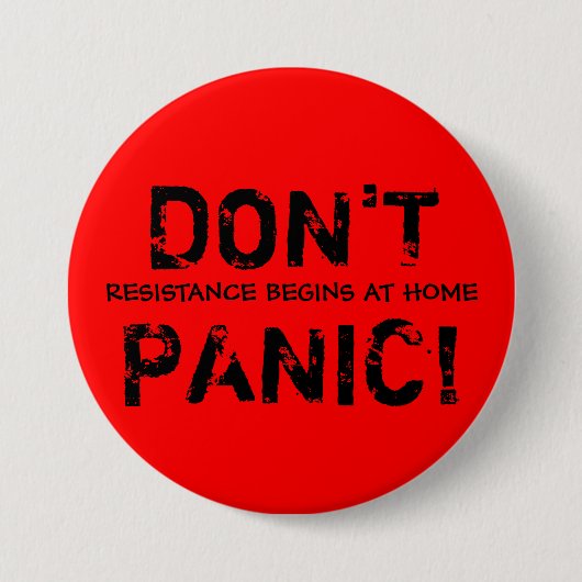 Resistentie begint thuis met Button (Voorkant)