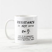 Resistentie-Humor Koffiemok (Links)