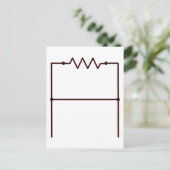 Resistentie is Futile Briefkaart (Staand voorkant)