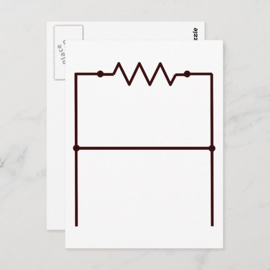 Resistentie is Futile Briefkaart (Voorkant / Achterkant)