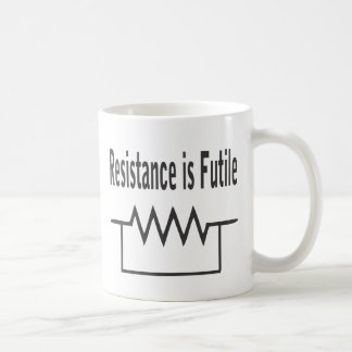 Resistentie is Futile Koffiemok