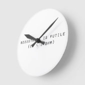 Resistentie is nutteloos ronde klok (Hoek)