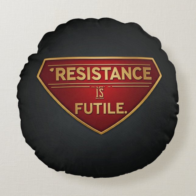Resistentie is nuttig rond kussen (Voorkant)