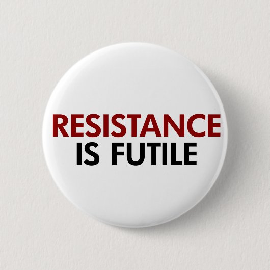 Resistentie is nuttige Button (Voorkant)