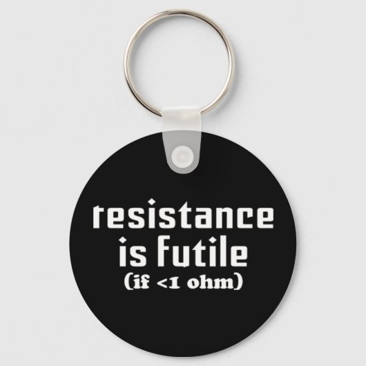 Resistentie is nuttige Sleutelhanger (Voorkant)
