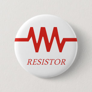 Resistentie Ronde Button 5,7 Cm