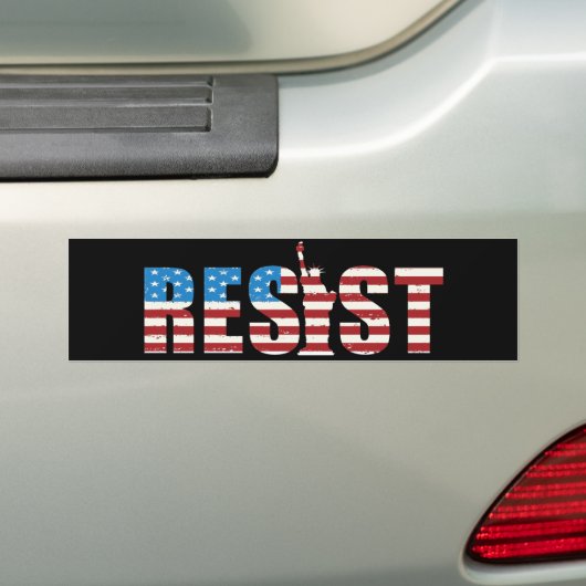 Resistentie tegen antitrustbestendigheid blijft be bumpersticker (Op auto)