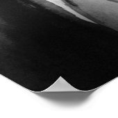 Resistentie van monochrome Waterverf Poster (Hoek)