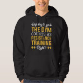 Resistentietraining Hoodie (Voorkant)