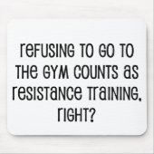 Resistentietraining Muismat (Voorkant)
