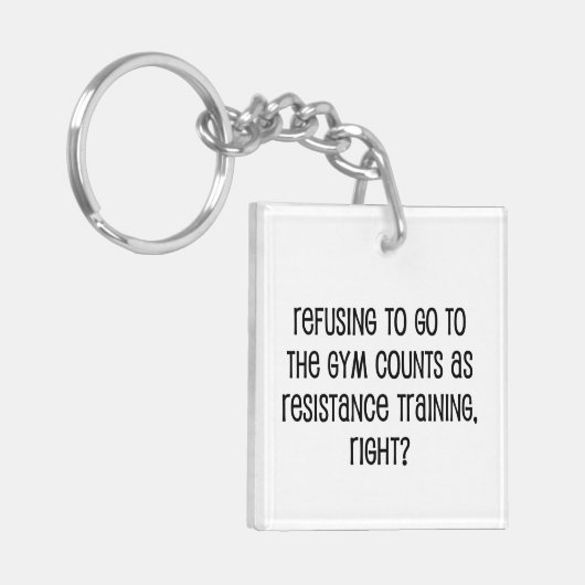 Resistentietraining Sleutelhanger (Voorkant Links)