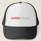 RESISTerhood Trucker Hat Trucker Pet (Voorkant)