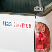 Resistisch communisme bumpersticker (Op Truck)