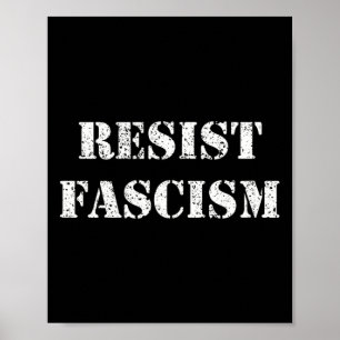 Resistisch fascisme poster