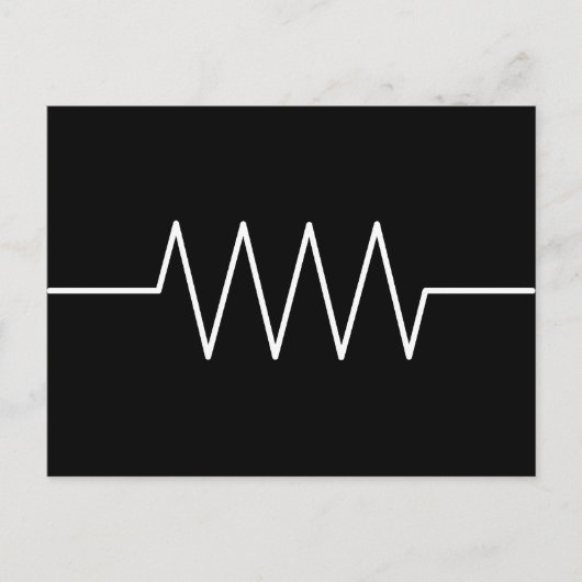 resistor_zwart briefkaart (Voorkant)