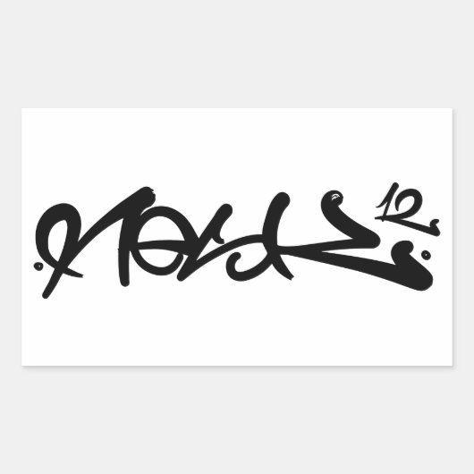 Resk 12 Sticker (Voorkant)
