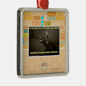 Resky's laatste zicht metalen ornament (Rechts)