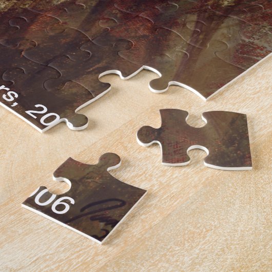 Resolute Sterkte, inheemse Amerikaanse krijger puz Legpuzzel (Zijkant)