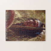 Resolute Sterkte, inheemse Amerikaanse krijger puz Legpuzzel (Horizontaal)