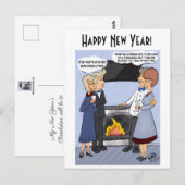 Resolutie over nieuwe jaren briefkaart (Voorkant / Achterkant)