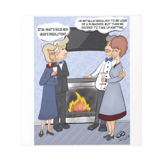 Resolutie over nieuwe jaren notitieblok (Voorkant)