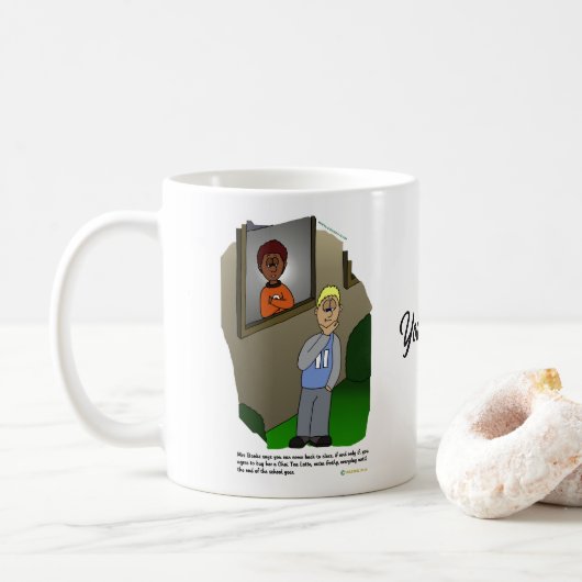 Resolutie Pt. 4-Chai Tea Latte Coffee Combo Mok (Met donut)