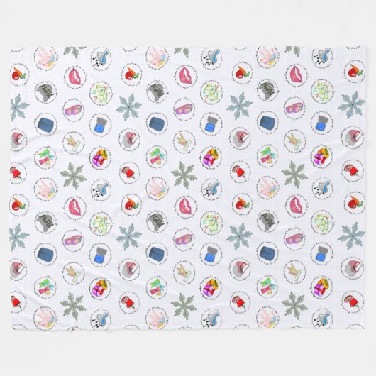 Resoluties Fleece Deken (Voorkant (Horizontaal))