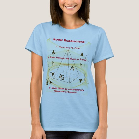 Resoluties Nieuwjaar T-shirt (Voorkant)