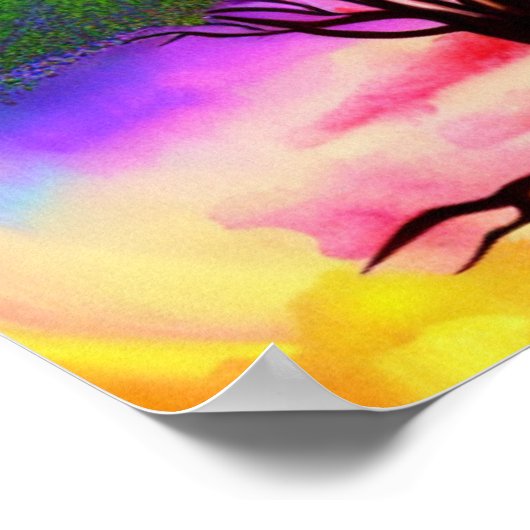 Resonatieboom van het Poster van het Leven (Hoek)