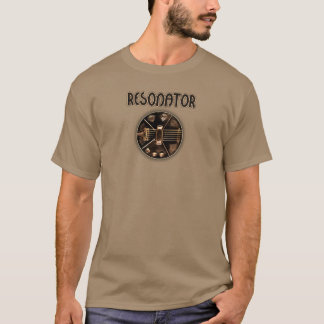 Resonator-akoestische gitaar t-shirt
