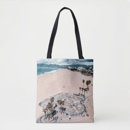 Resort nabij zeashore tote bag (Voorkant)