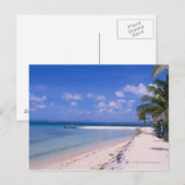 Resort op het strand briefkaart (Voorkant / Achterkant)