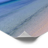 Resort op het strand poster (Hoek)