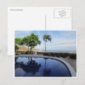 resort pool briefkaart (Voorkant / Achterkant)