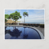 resort pool briefkaart (Voorkant)