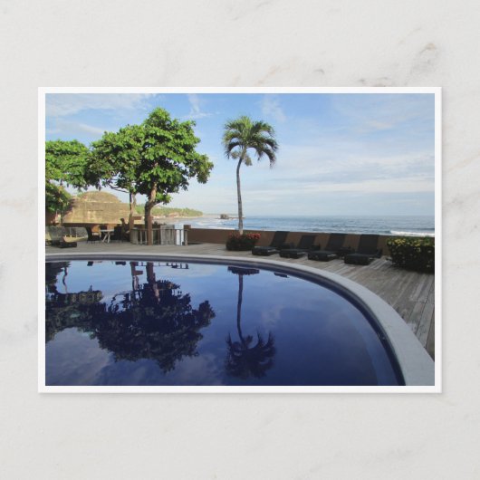 resort pool briefkaart (Voorkant)