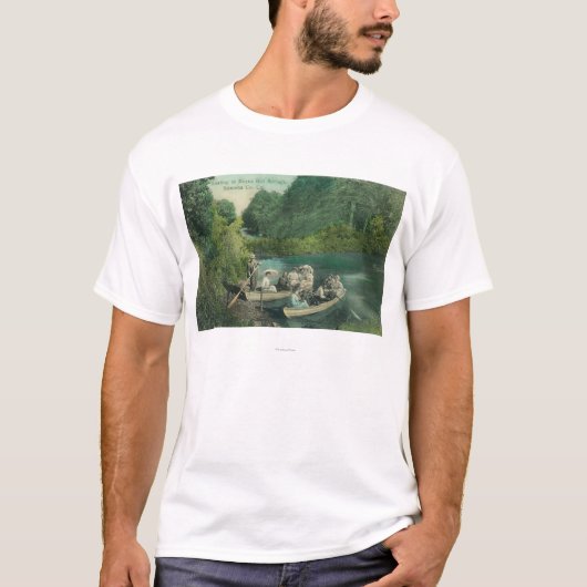 Resorters Boating bij Springs T-shirt (Voorkant)
