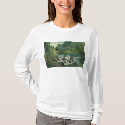 Resorters Boating bij Springs T-shirt (Voorkant)