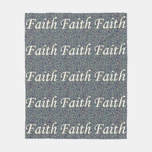 Resounding Faith Fleece Deken (Voorkant)