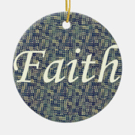 Resounding Faith Keramisch Ornament